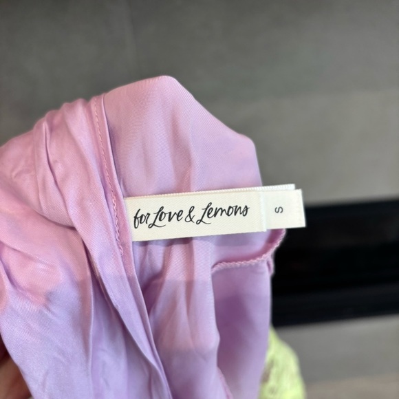 For Love and Lemons Silky Slip Dress, Size S - Picture 16 of 16